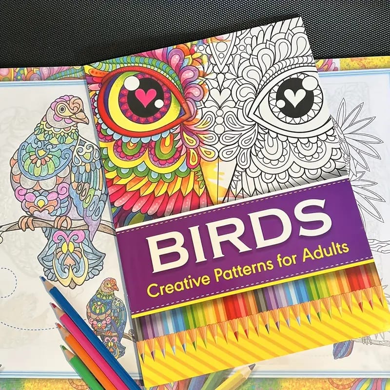 Birds - Coloring Book